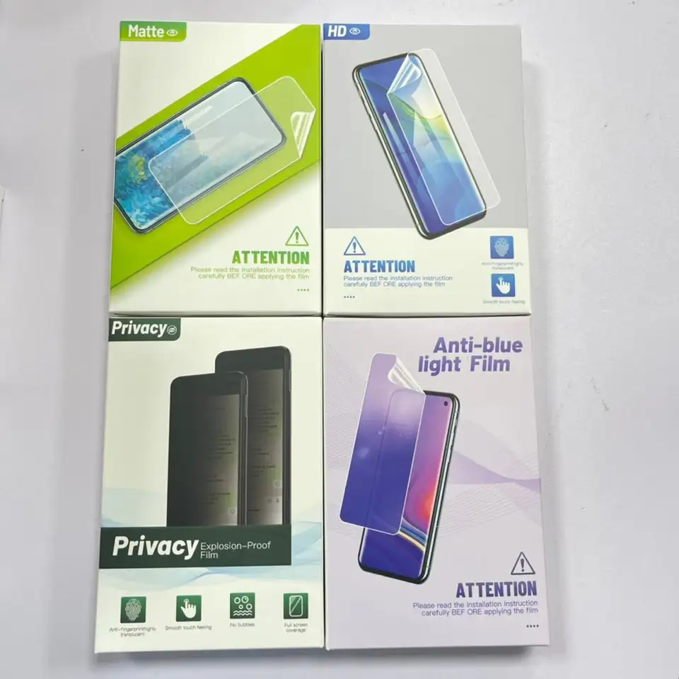 Flexible Tpu Film - 50개입 유연한 하이드로겔 TPU HD 무광