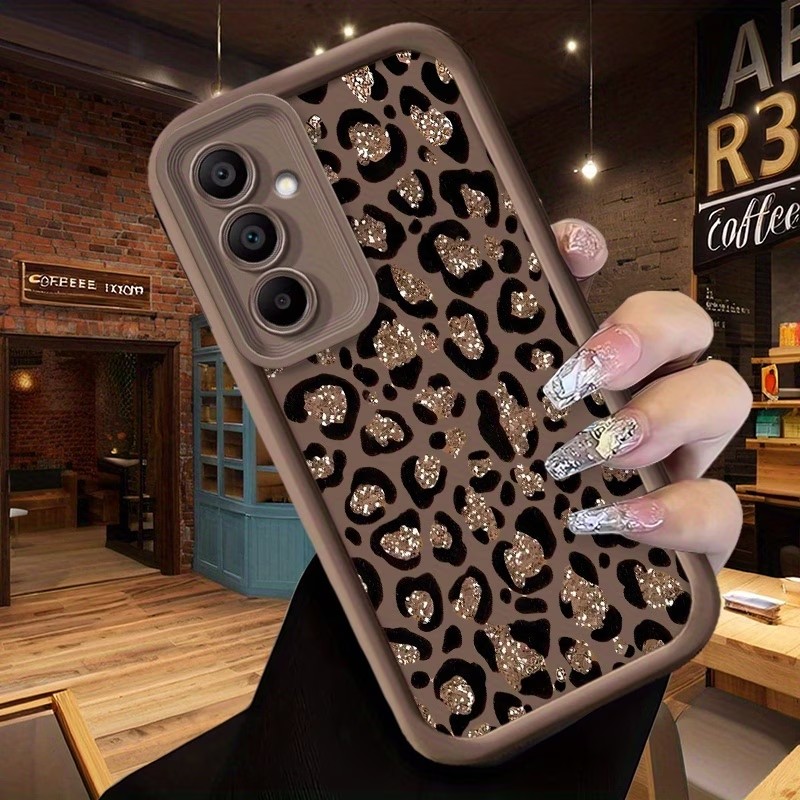 글리터 레오파드 프린트 실리콘 폰 케이스 삼성 갤럭시  - Samsung Galaxy A55 리뷰 및 가격